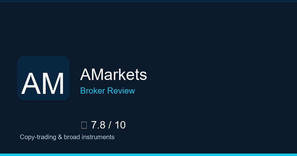 AMarkets — Brokers.wang review
