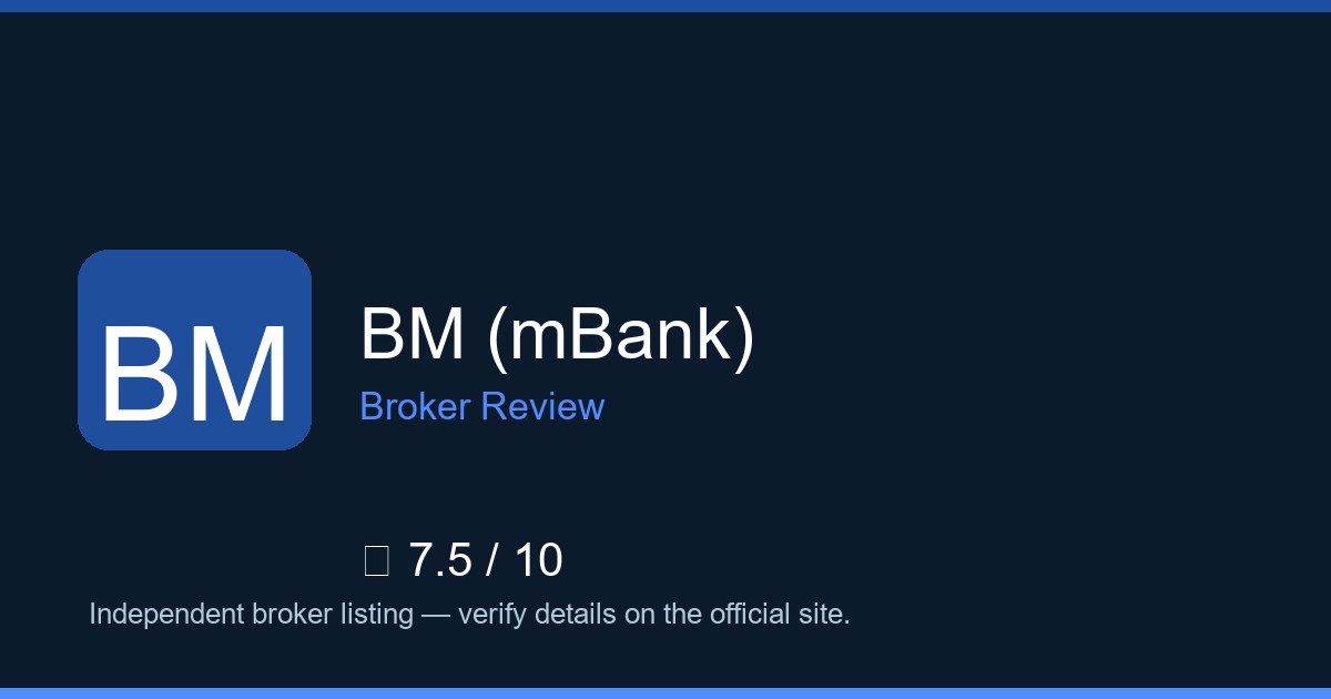 BM (mBank) — Brokers.wang