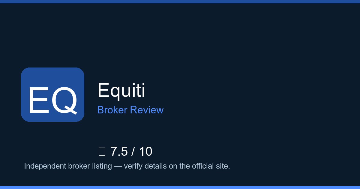 Equiti — Brokers.wang