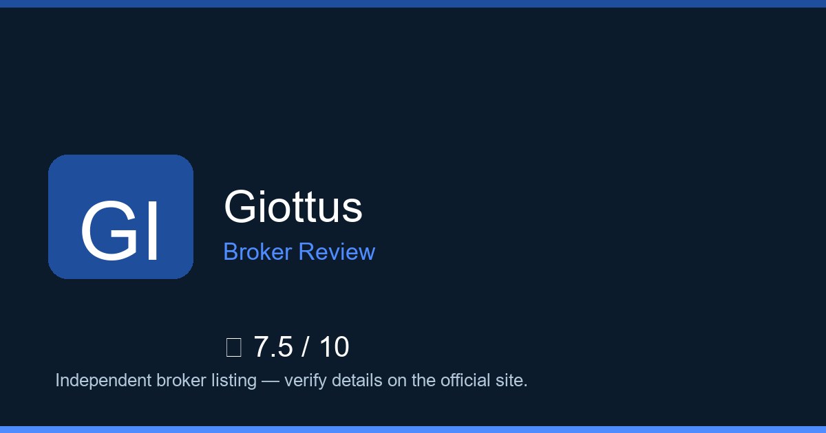 Giottus — Brokers.wang