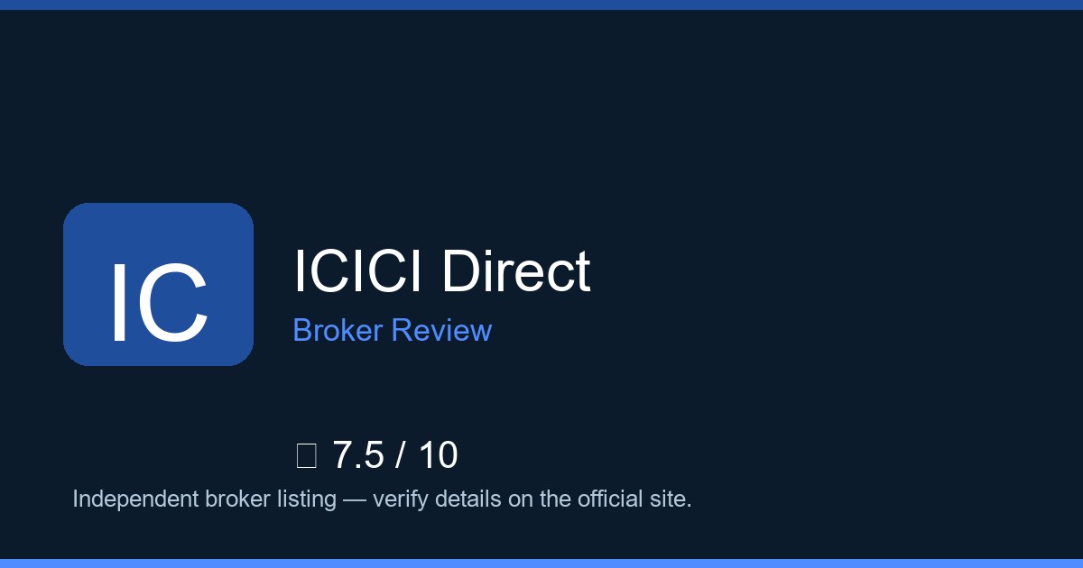 ICICI Direct — Brokers.wang
