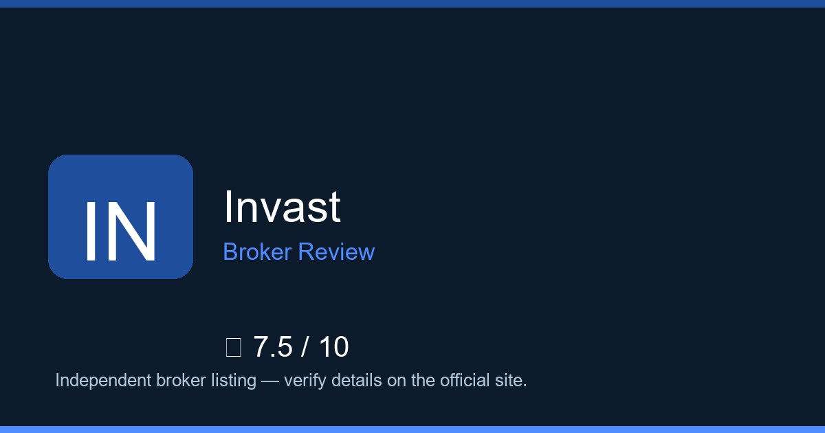 Invast — Brokers.wang
