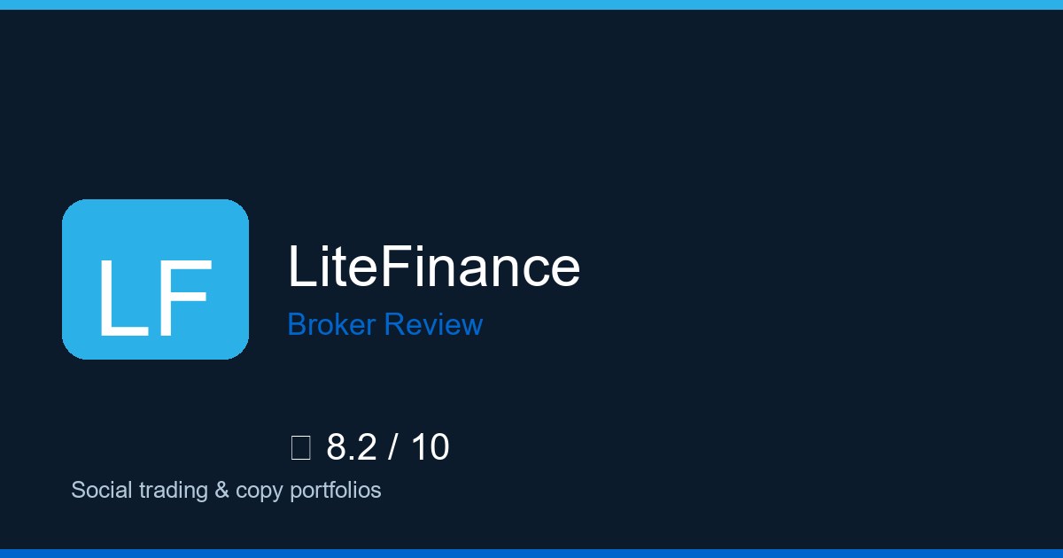 LiteFinance — Brokers.wang review