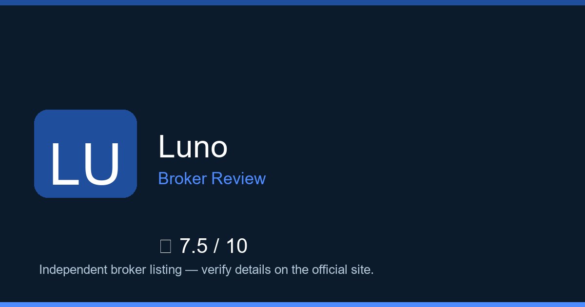 Luno — Brokers.wang