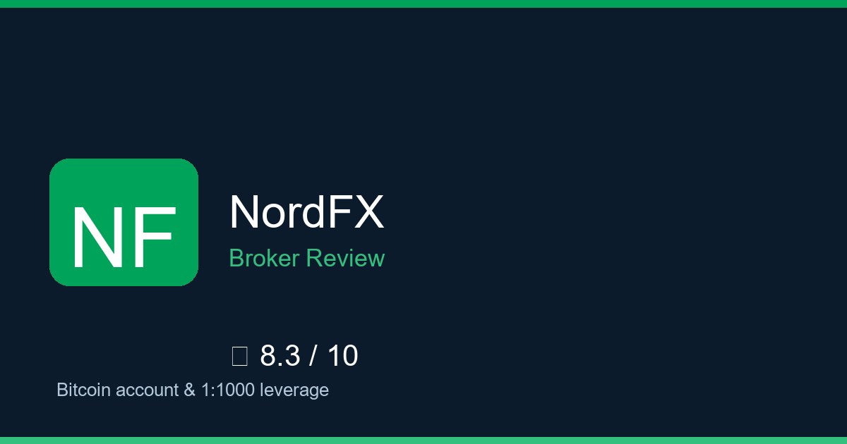NordFX — Brokers.wang review