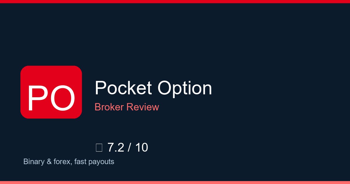 Pocket Option — Brokers.wang