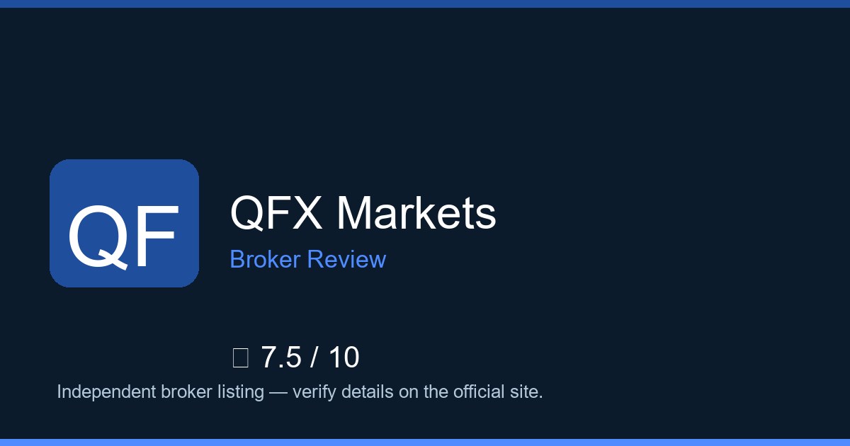 QFX Markets — Brokers.wang