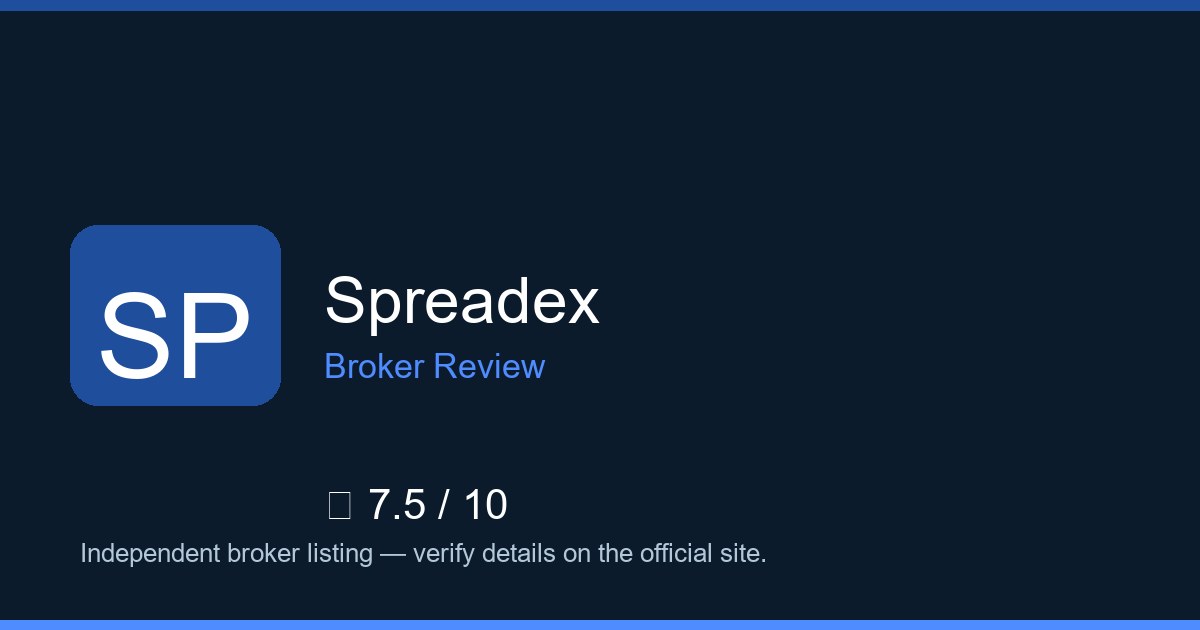 Spreadex — Brokers.wang review