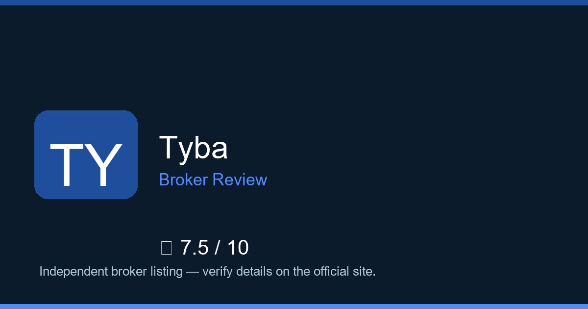 Tyba — Brokers.wang review