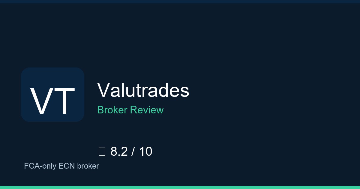 Valutrades — Brokers.wang review